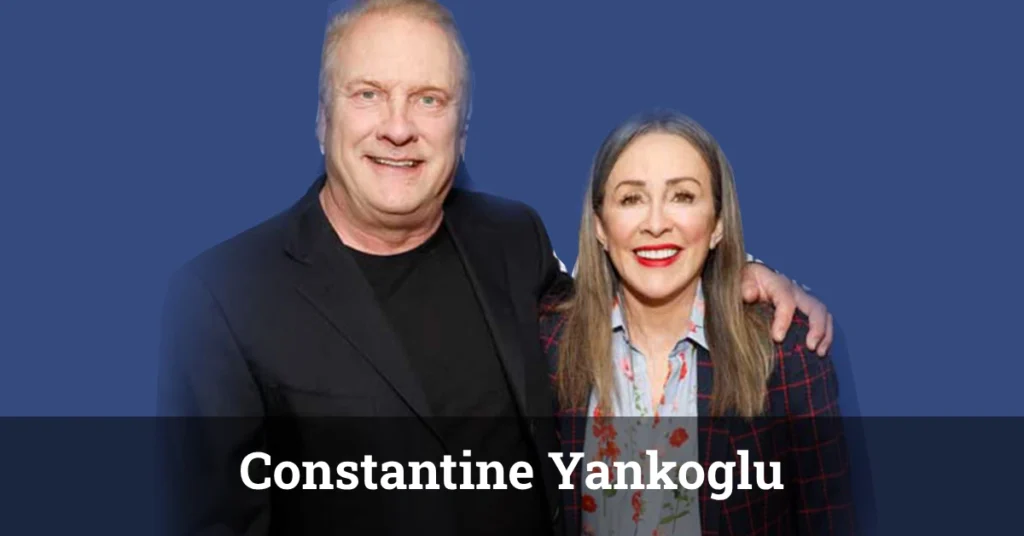 Constantine Yankoglu and Patricia Heaton during their brief marriage, a rare glimpse of the private ex-husband of the famous actress.