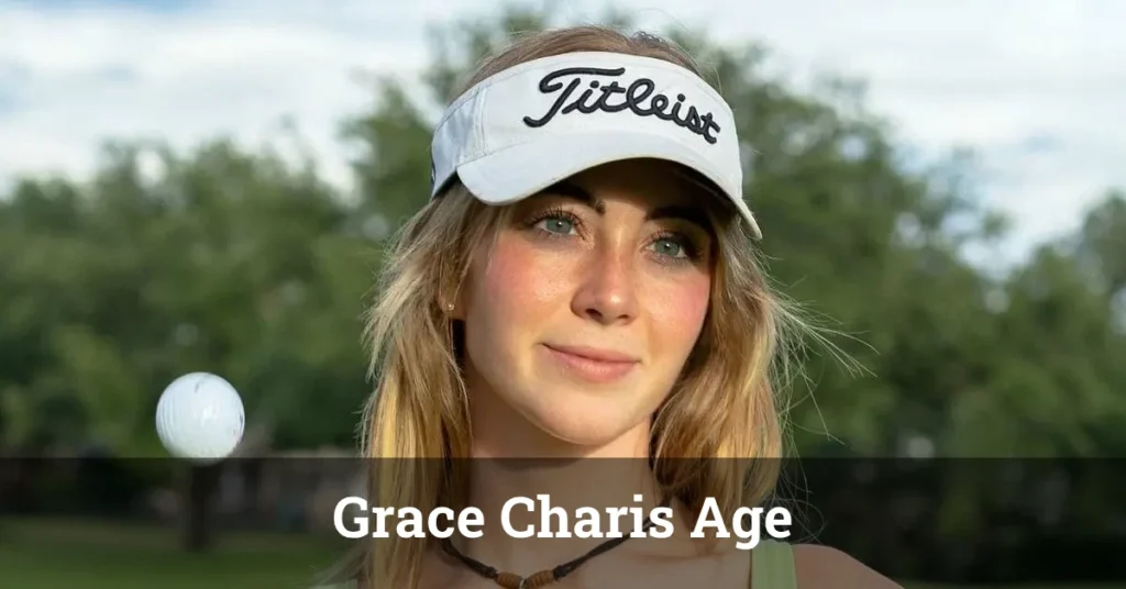 Grace Charis Age – Golfer and social media star posing on a golf course, highlighting her journey in sports and digital influence.