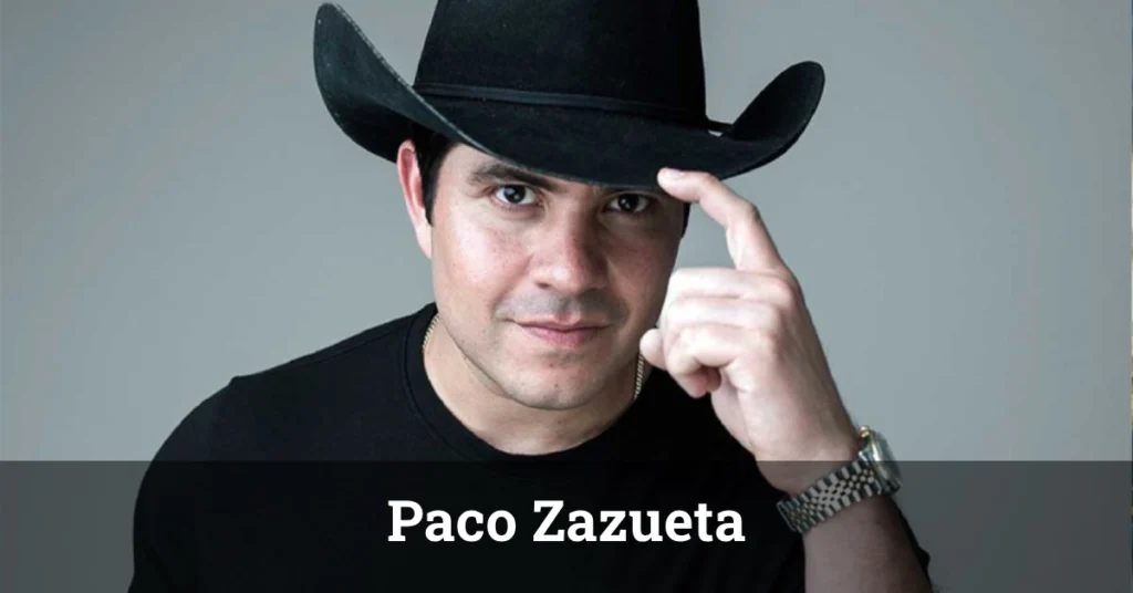 Paco Zazueta - Mexican singer, entrepreneur and husband of actress Melissa Barrera