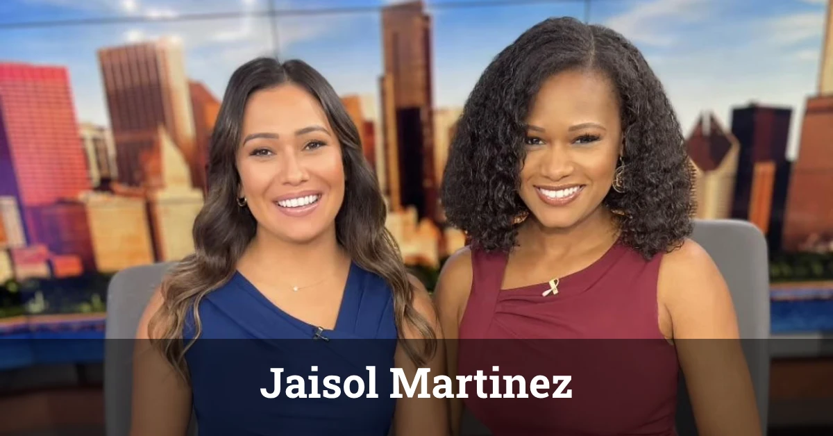 Jaisol Martinez presenting a weather forecast on ABC 7 Chicago.