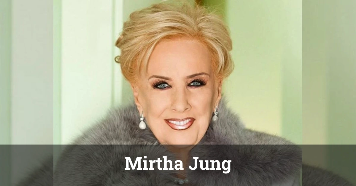 Mirtha Jung, ex-wife of George Jung, known for her past in drug trafficking and her journey to redemption.