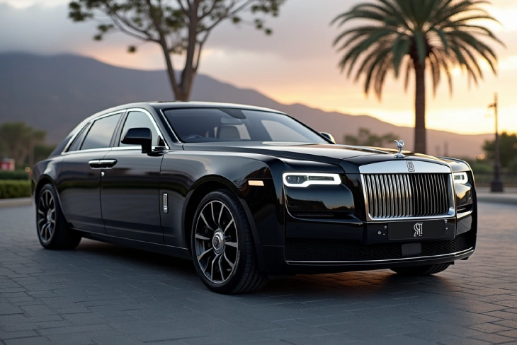 make1m Rolls-Royce Ghost: Ultimate luxury sedan with enhanced performance and AI technology.