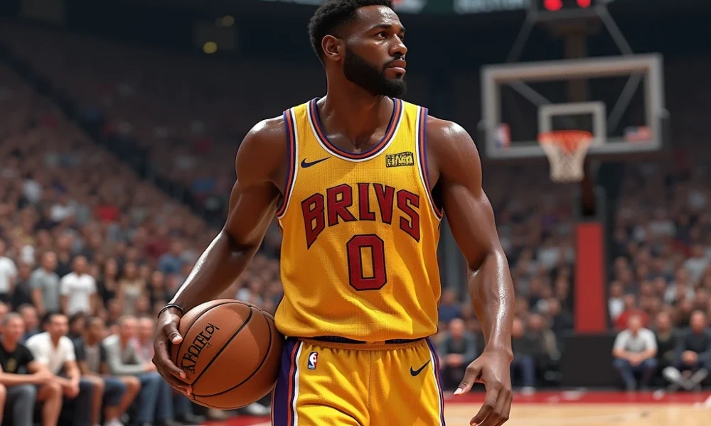NBA 2K19 Nick Anderson RetroJacj player card showcasing key attributes and gameplay potential.