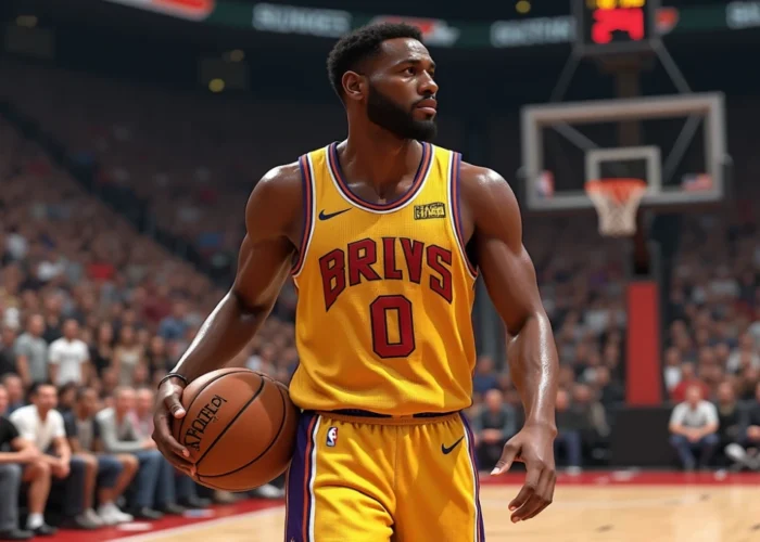 NBA 2K19 Nick Anderson RetroJacj player card showcasing key attributes and gameplay potential.