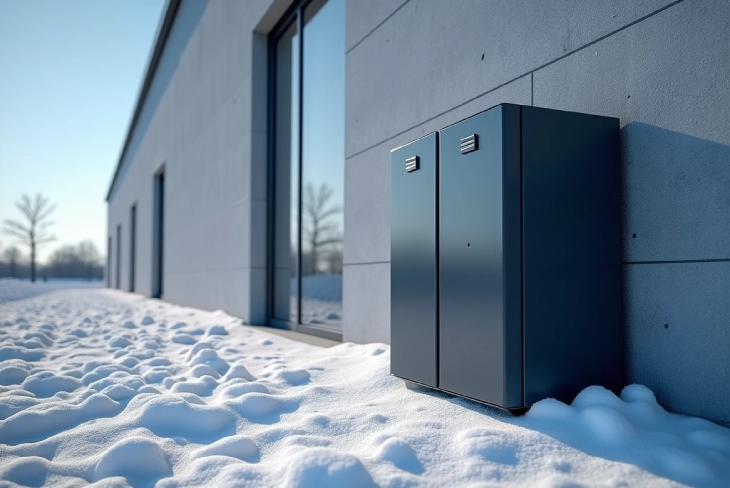 Snowbreak locate uninterruptible power supply unit with GPS tracking and IoT connectivity for reliable power backup in extreme conditions.