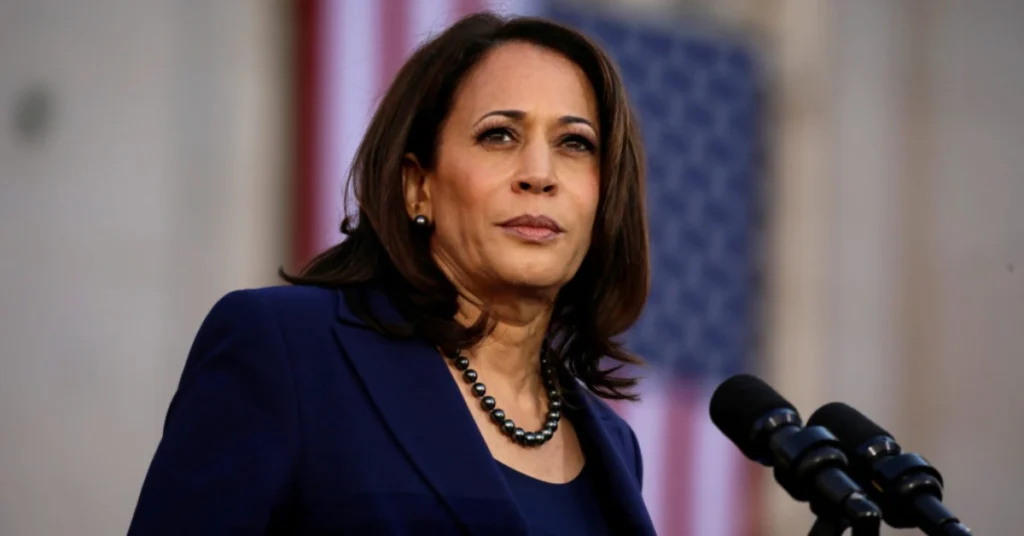 Alice Kamala Impersonator Santa Cruz performing artistic political satire on stage