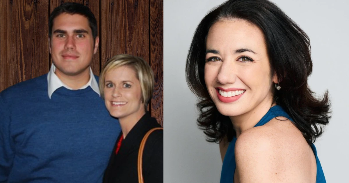 Stephanie Maloney Katz with her husband Dan 'Big Cat' Katz (left) and a professional portrait (right) showing the accomplished legal professional who maintains privacy despite her connection to media personality