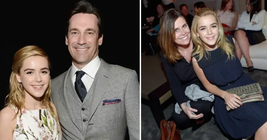 Erin Ann Shipka, mother of actress Kiernan Shipka, at a Hollywood event supporting her daughter’s career.