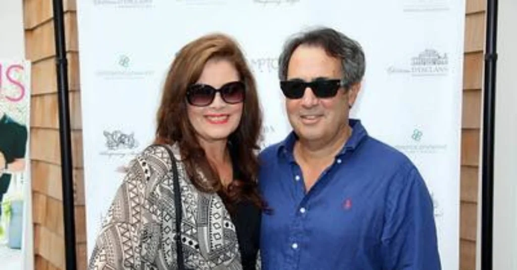 Hunter Leyser's parents Ginger Alden and Ronald Leyser at an event, showcasing the family background of the Goldman Sachs investment banking professional