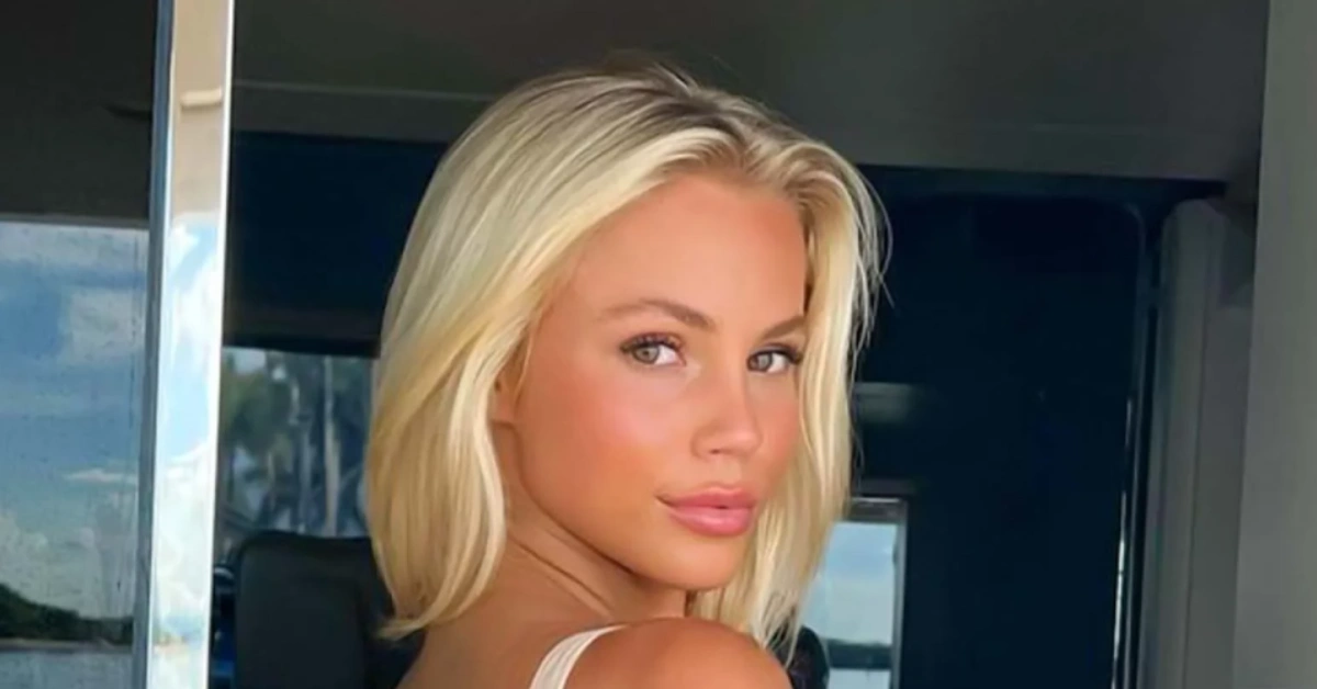 Katie Lordahl posing confidently in a stylish outfit, capturing her vibrant personality and influence as a leading social media star in 2025.