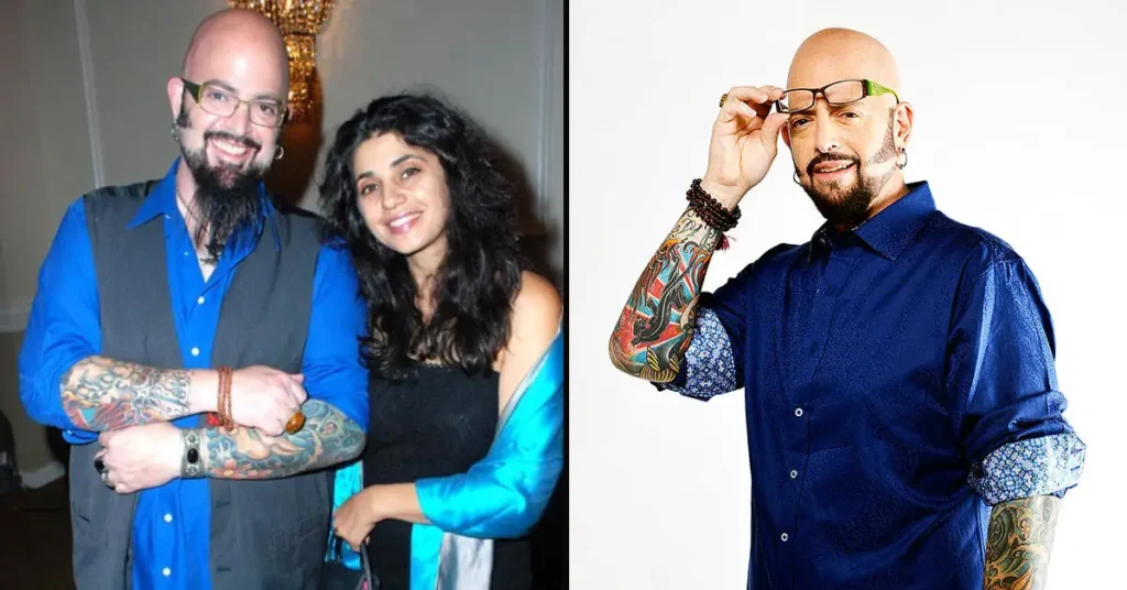 Minoo Rahbar, animal activist and wife of Jackson Galaxy, caring for rescued cats.