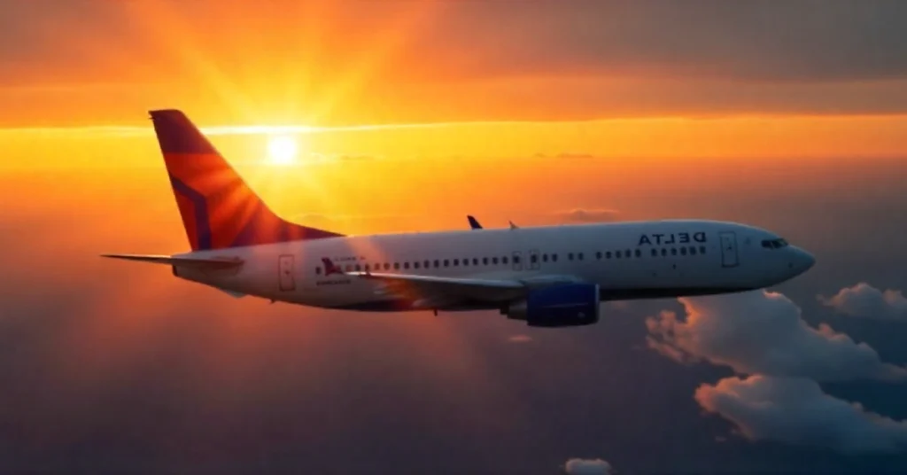 Delta Flight DL275 diverted LAX Airbus A350 on runway at Los Angeles International Airport