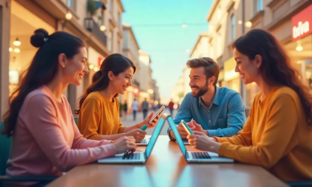 Best Strategies for Growing with Coomersu: Your Complete Guide to Community-Driven E-Commerce Success Business owner using best strategies for growing with Coomersu community commerce platform on laptop