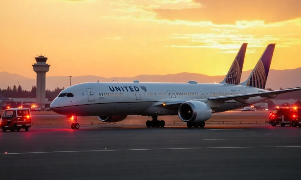 United Airlines Flight UA770 Emergency Diversion: What Really Happened and What It Means for Travelers United Airlines Flight UA770 emergency diversion Boeing 787 safely landed Denver airport with emergency vehicles on runway