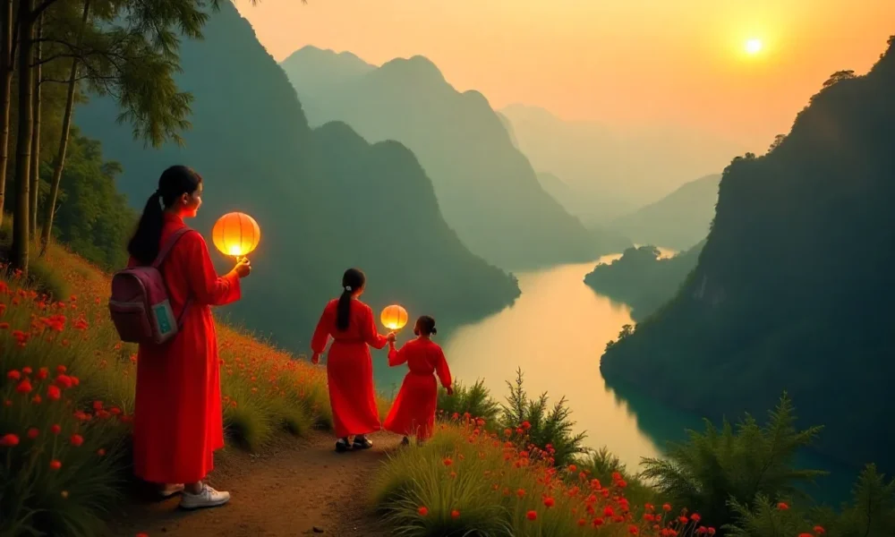Anheihe’s dragon dancers and misty karst peaks shine in Guangxi’s vibrant festival scene, inviting 2025 eco-travelers.