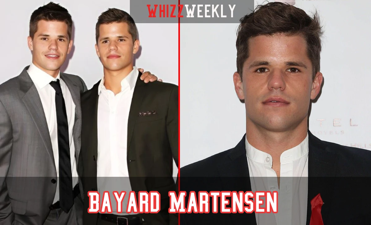 Portrait of Bayard Martensen, successful investment manager and half-brother of Charlie and Max Carver.
