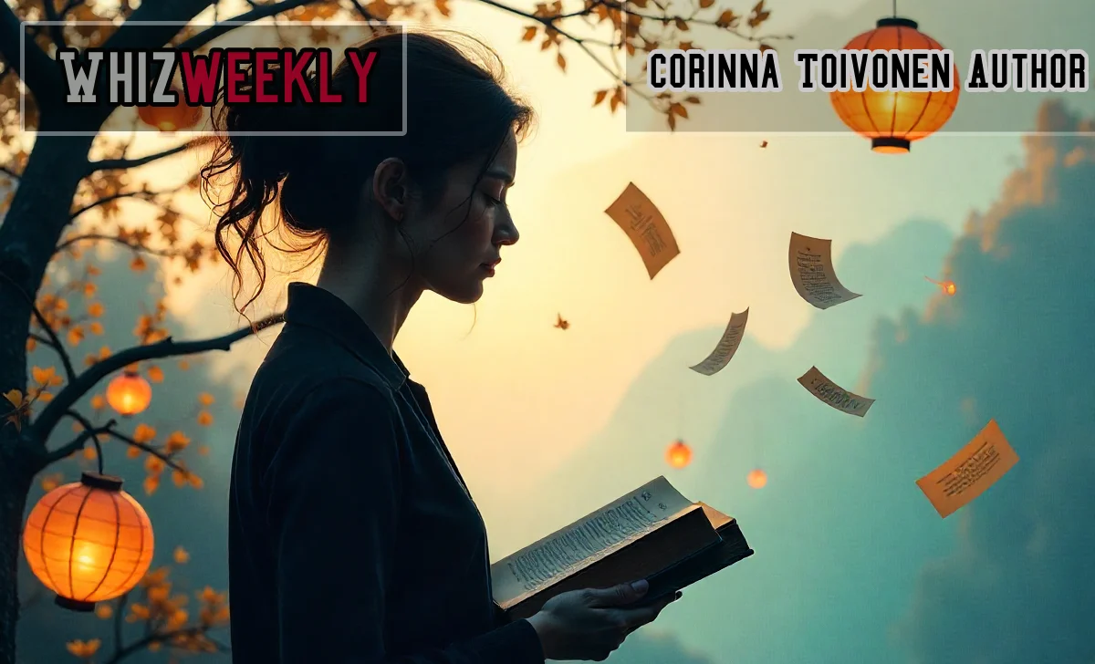 Corinna Toivonen Author portrait - Finnish-Thai multicultural fiction writer with books background literary themes