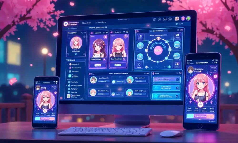 Hentquz: The Ultimate Anime Quiz Platform for Otaku Fans and Trivia Lovers Hentquz anime quiz platform dashboard with vibrant anime characters and quiz interface