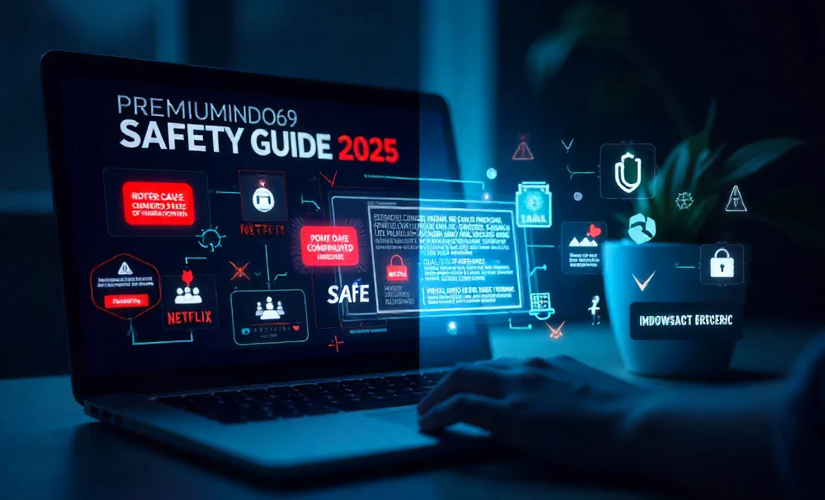 Premiumindo69 safety warning comparison chart showing security risks vs legal streaming alternatives 2025 guide