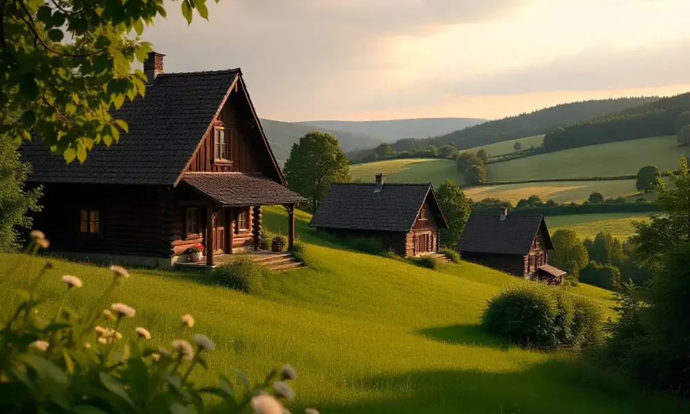 Sodziu: Meaning, Origin, and Modern Relevance Explained Sodziu Lithuanian village homes wooden architecture rural homestead countryside traditional heritage sustainable living