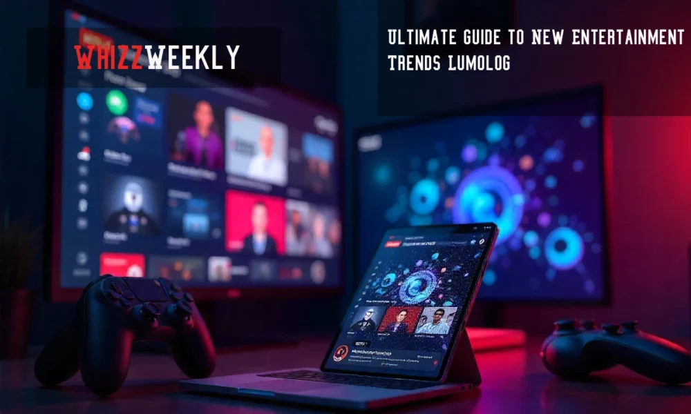 Ultimate Guide to New Entertainment Trends Lumolog dashboard showing interactive streaming features and VR integration