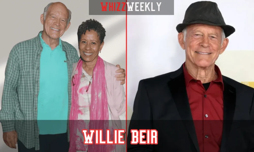 Willie Beir and Max Gail in a 1980s photo, reflecting her quiet strength and legacy.
