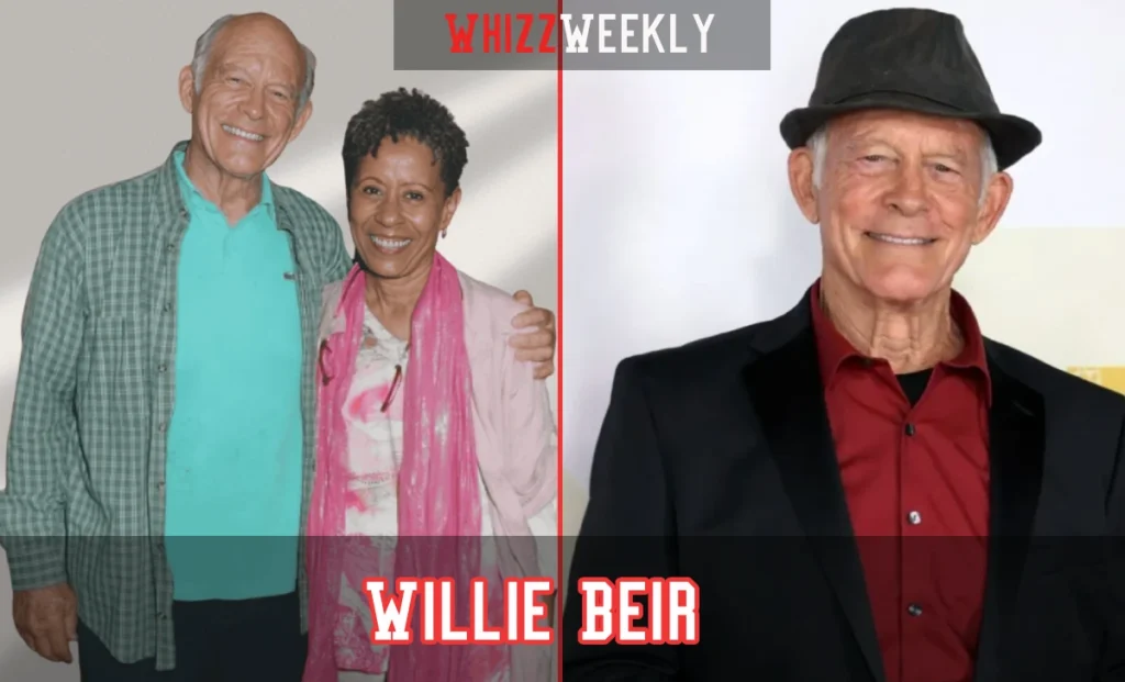 Willie Beir and Max Gail in a 1980s photo, reflecting her quiet strength and legacy.