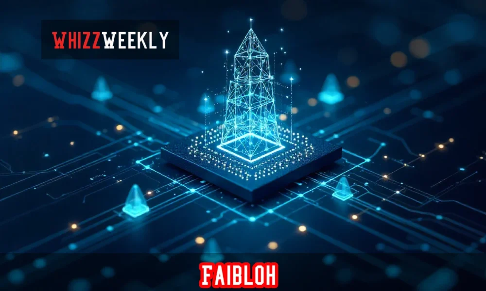 Faibloh digital intelligence framework showing AI systems with decentralized networks and smart connectivity platforms