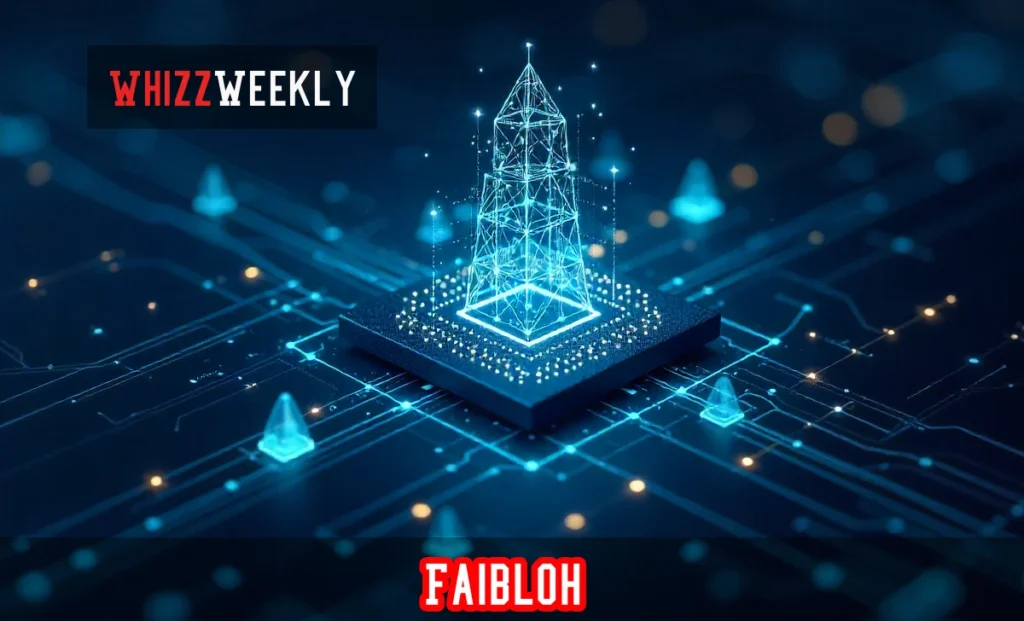 Faibloh digital intelligence framework showing AI systems with decentralized networks and smart connectivity platforms