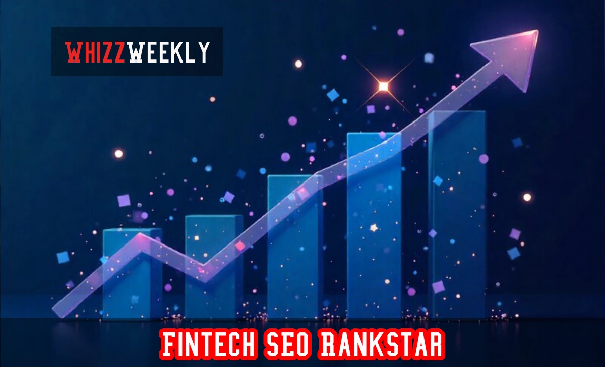 Fintech SEO Rankstar dashboard showing keyword rankings and organic traffic growth for financial technology companies