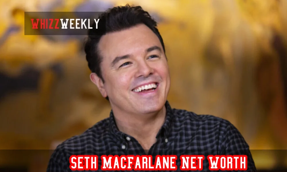 Seth MacFarlane net worth visualization showing earnings from Family Guy, American Dad, and Ted films in 2025