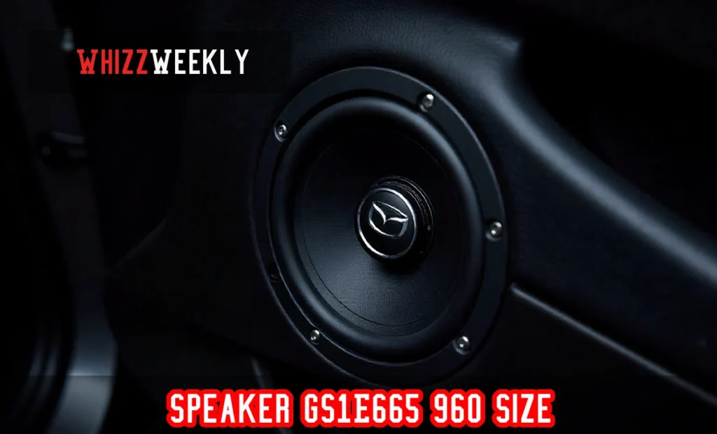 Speaker GS1E665 960 Size: Complete Technical Guide