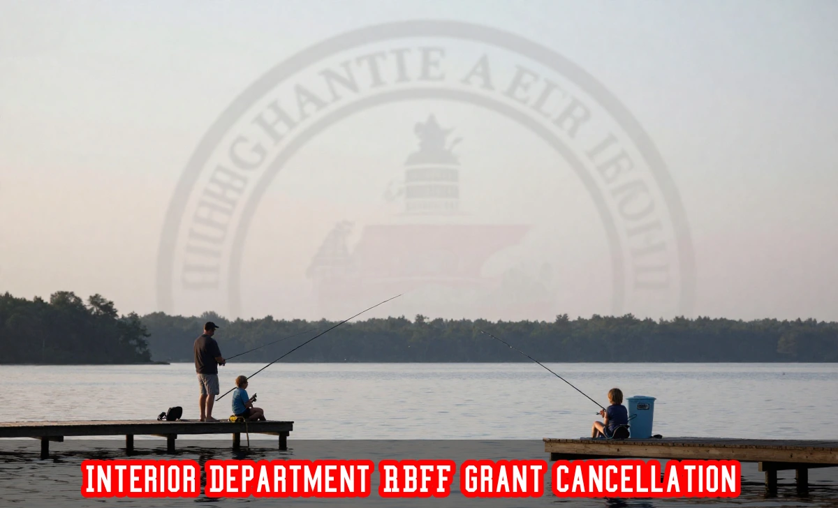 Interior Department RBFF Grant Cancellation affects fishing and boating conservation programs across the United States.