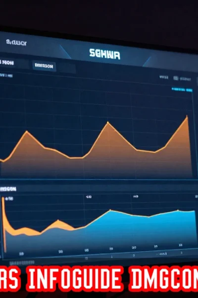 Players Infoguide Dmgconselistas analytics screen displaying damage output graphs and competitive player performance data.