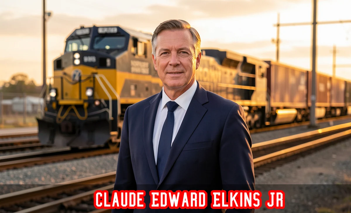 Claude Edward Elkins Jr Norfolk Southern EVP and Chief Commercial Officer railroad executive career portrait