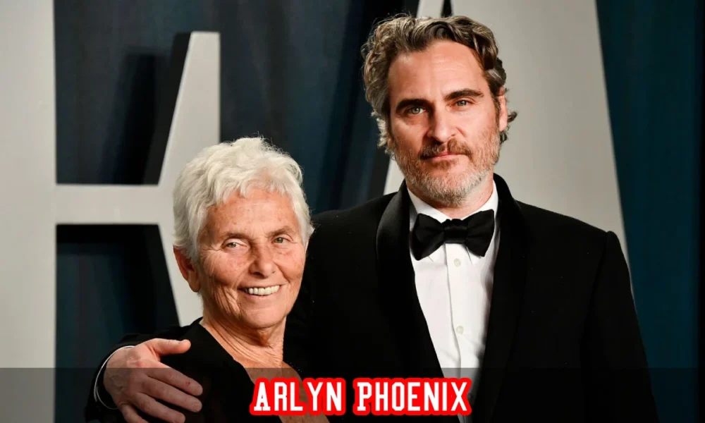 Arlyn Phoenix, at a public event in Florida, co-founder of the River Phoenix Center for Peacebuilding and mother of five.