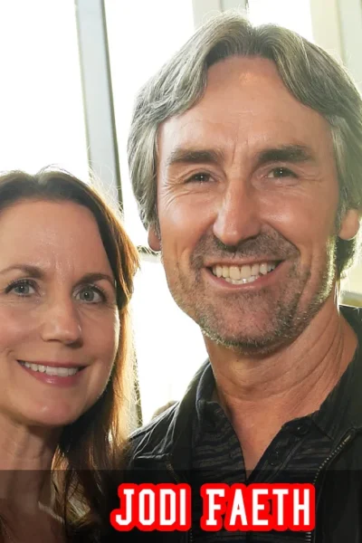 Jodi Faeth ex-wife of American Pickers star Mike Wolfe at a public charity event in Nashville.