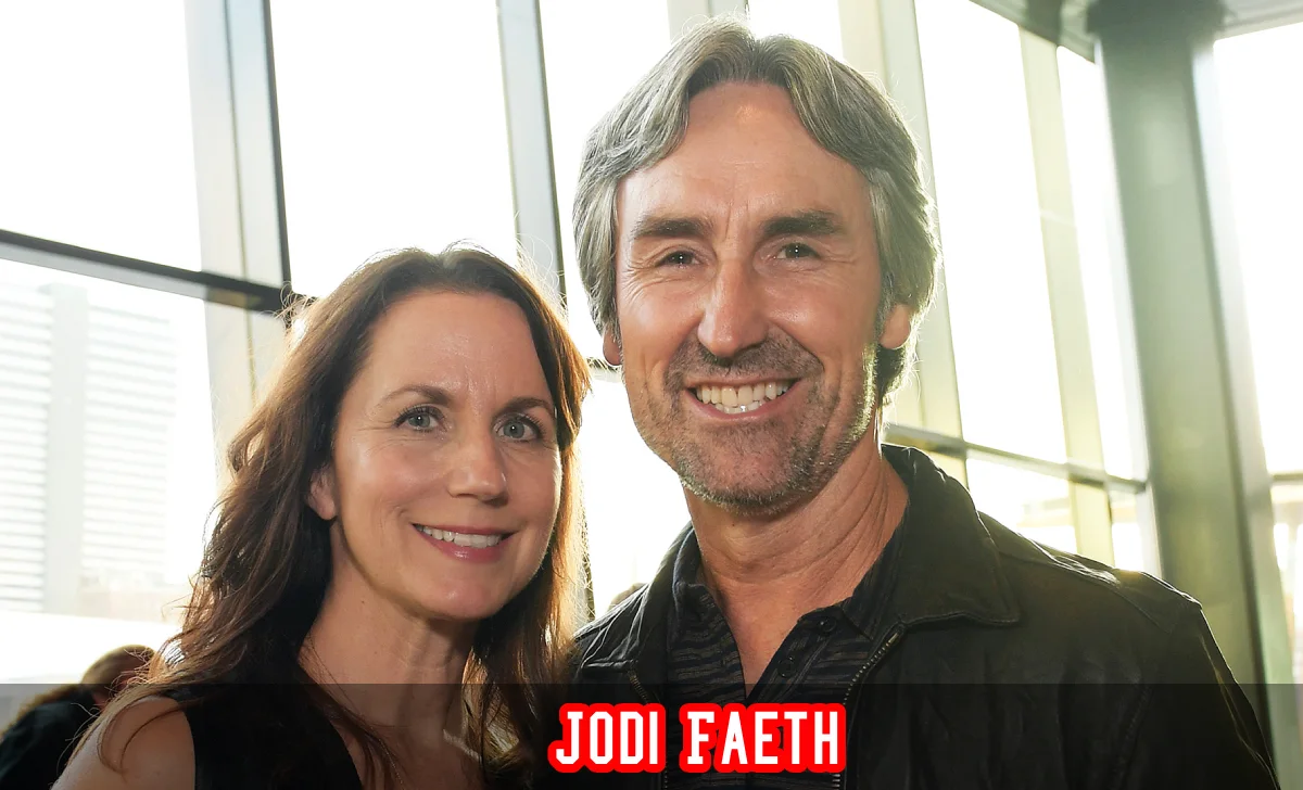Jodi Faeth ex-wife of American Pickers star Mike Wolfe at a public charity event in Nashville.