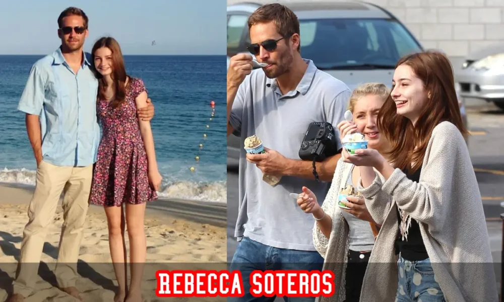 Rebecca Soteros, ex-girlfriend of Paul Walker, photographed in a rare public setting as the mother of Meadow Walker.