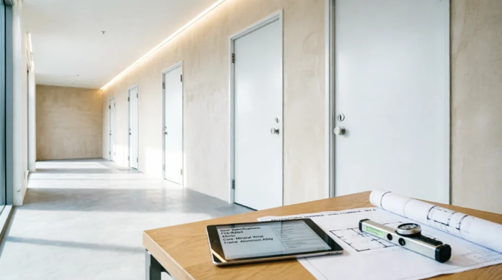 Standardising Internal Door Specifications Across Construction Projects (A Practical Guide)