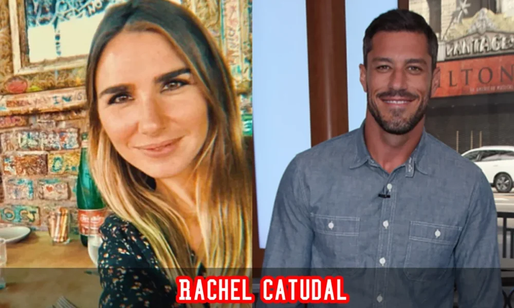 Rachel Catudal, wife of actor Brandon Quinn and founder of The Daily Ray plant-based wellness brand based in Atlanta, Georgia.